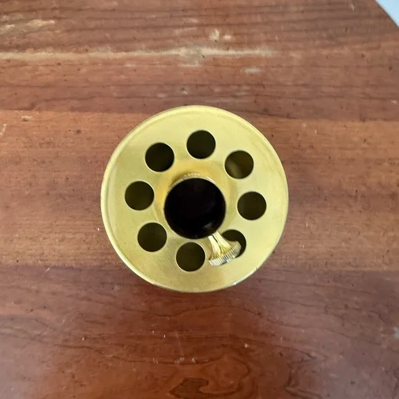 Vintage Brass Candlestick Holder - Picture 4 of 8